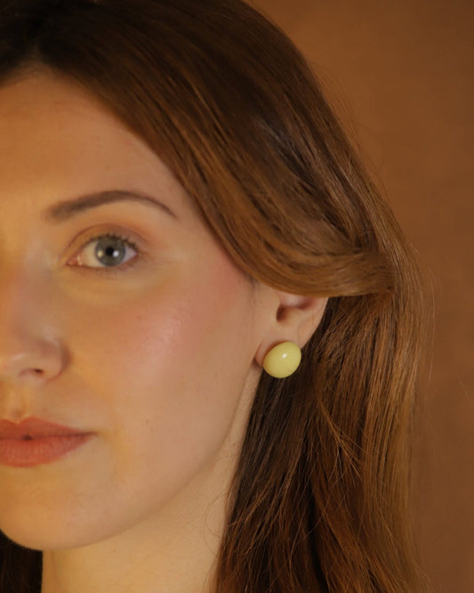 ZOE EARRINGS - YELLOW